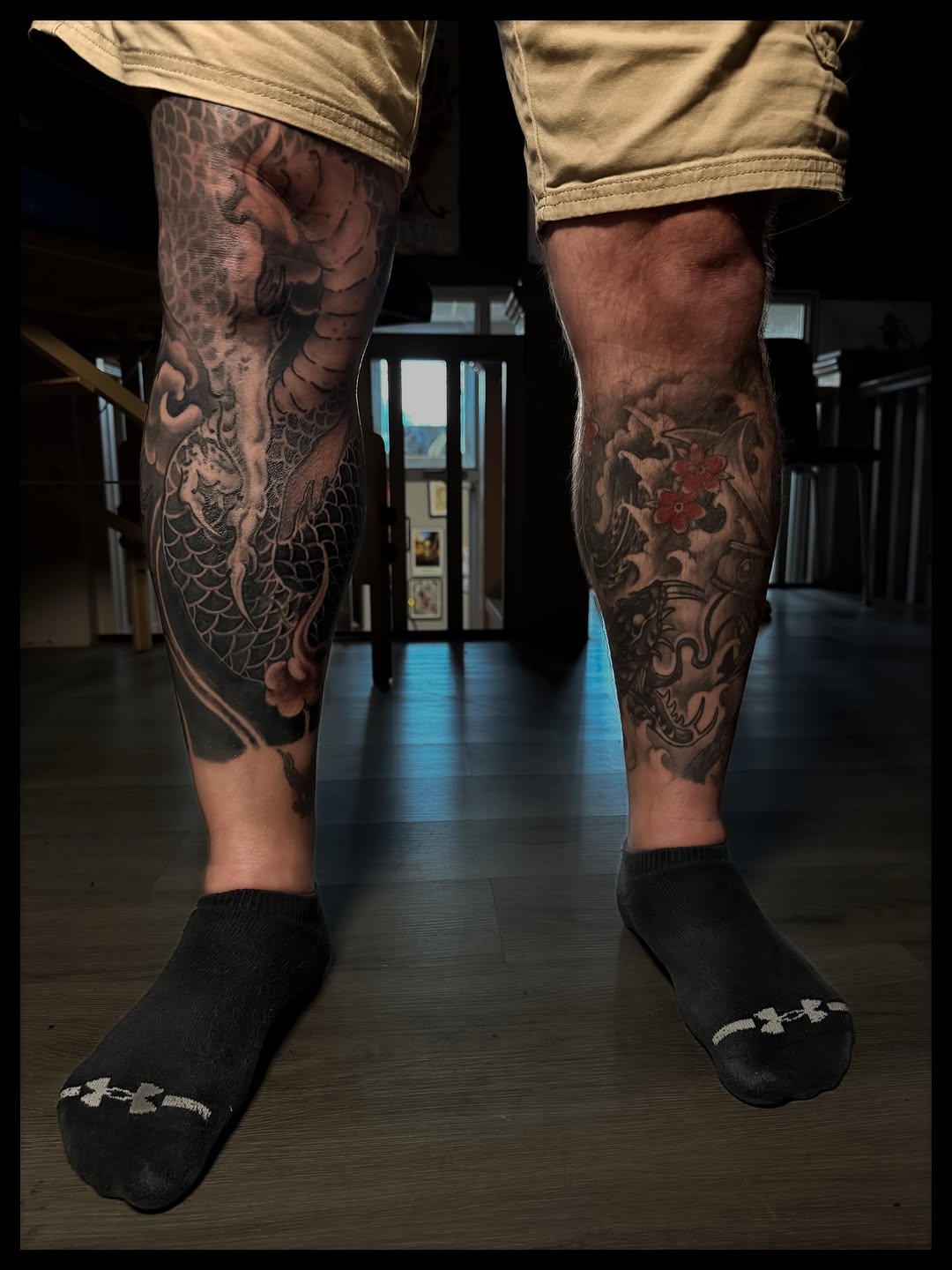 Tattoo by @noahmorristattoos — japanese_irezumi, black_and_grey