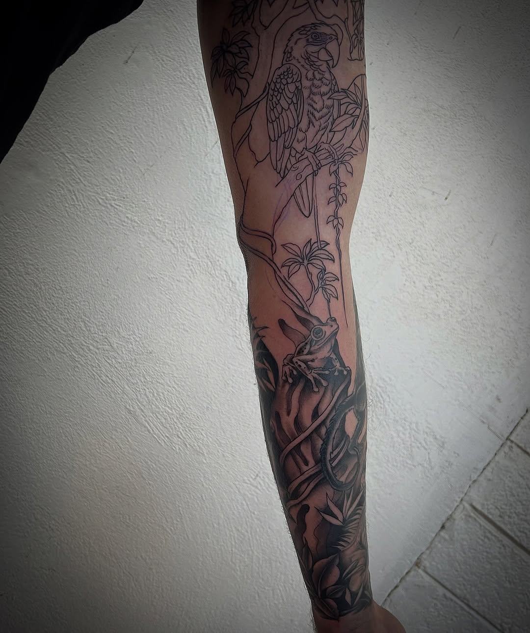 Tattoo by @peightonflash_tattoos — realism, black_and_grey