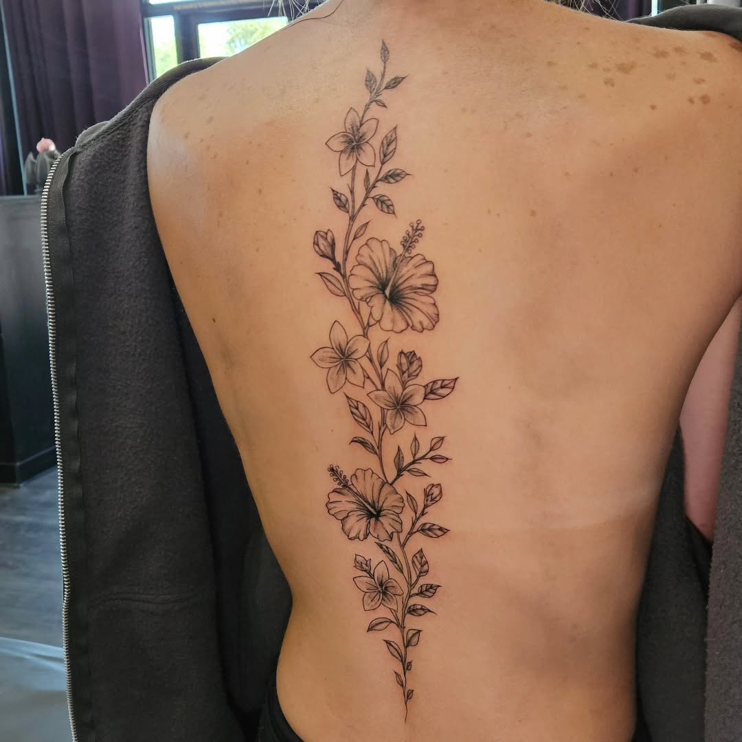 Tattoo by @scoobyboo_tattoo — fine_line, black_and_grey