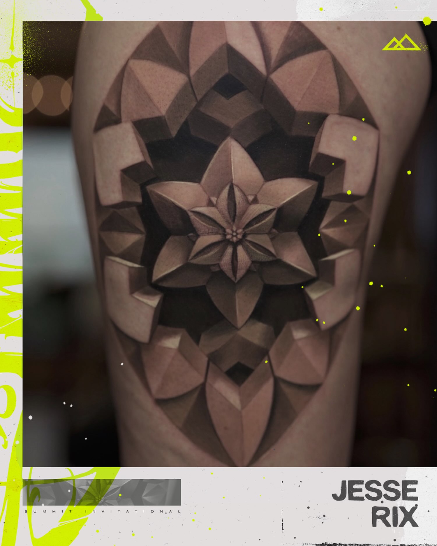 Tattoo by @jesse_rix — geometric