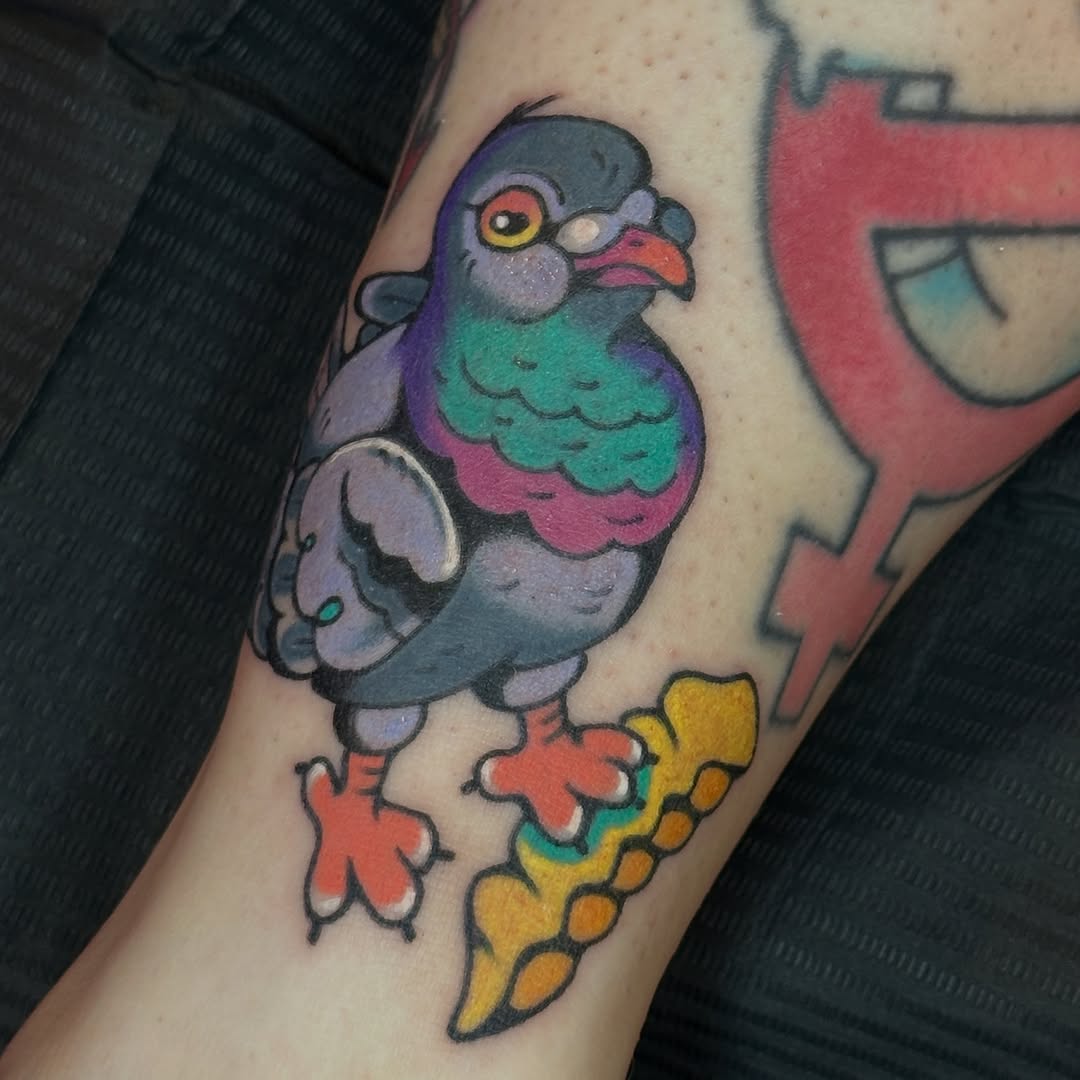 Tattoo by @cherrybomb_tatz4u — new_school