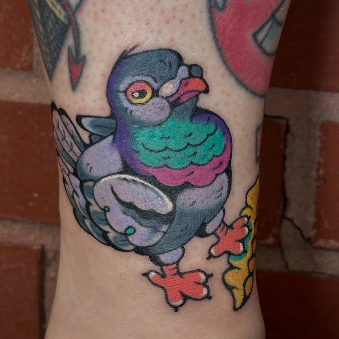 Tattoo by @cherrybomb_tatz4u — new_school