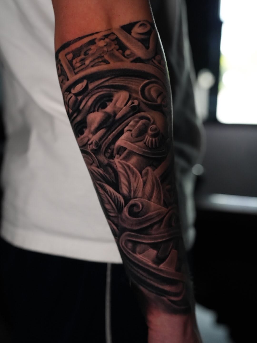 Tattoo by @smoke.tattoos — realism, black_and_grey