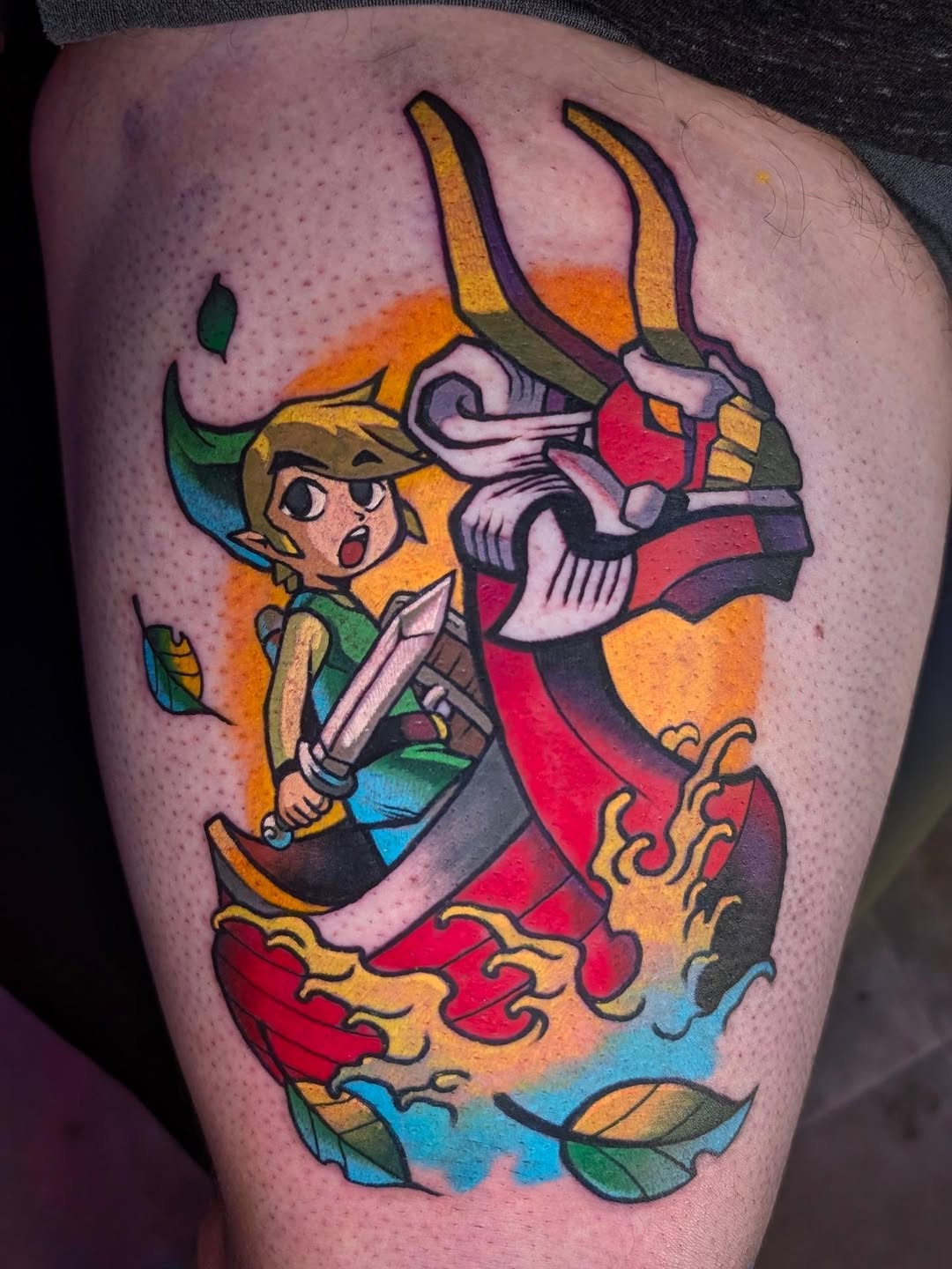Tattoo by @lyndonkorcala — new_school, anime