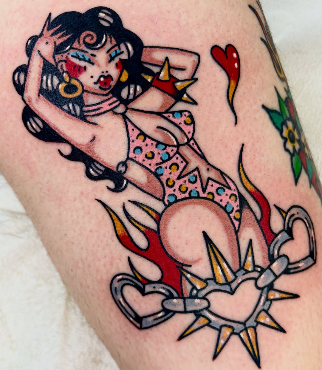 Tattoo by @bella.ryan.tattoos — american_traditional, neo_traditional