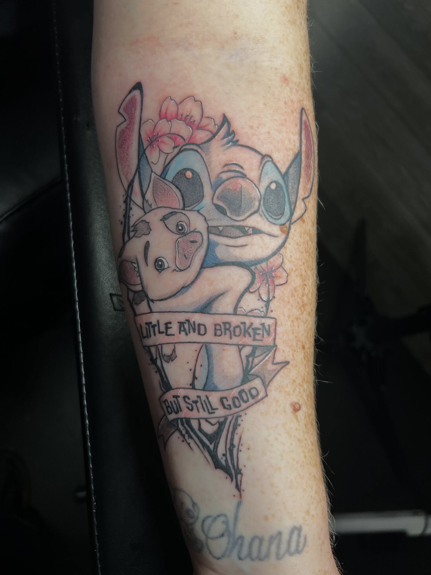 Tattoo by @darklunatattoos — new_school, watercolor