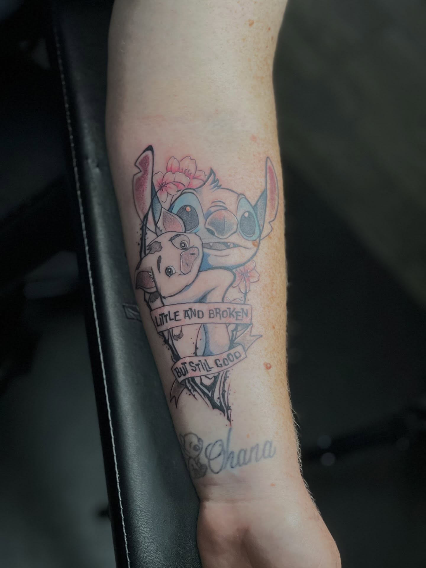 Tattoo by @darklunatattoos — anime, illustrative