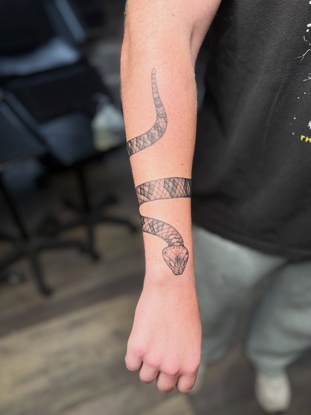 Tattoo by @tattoosbytessa — fine_line, black_and_grey