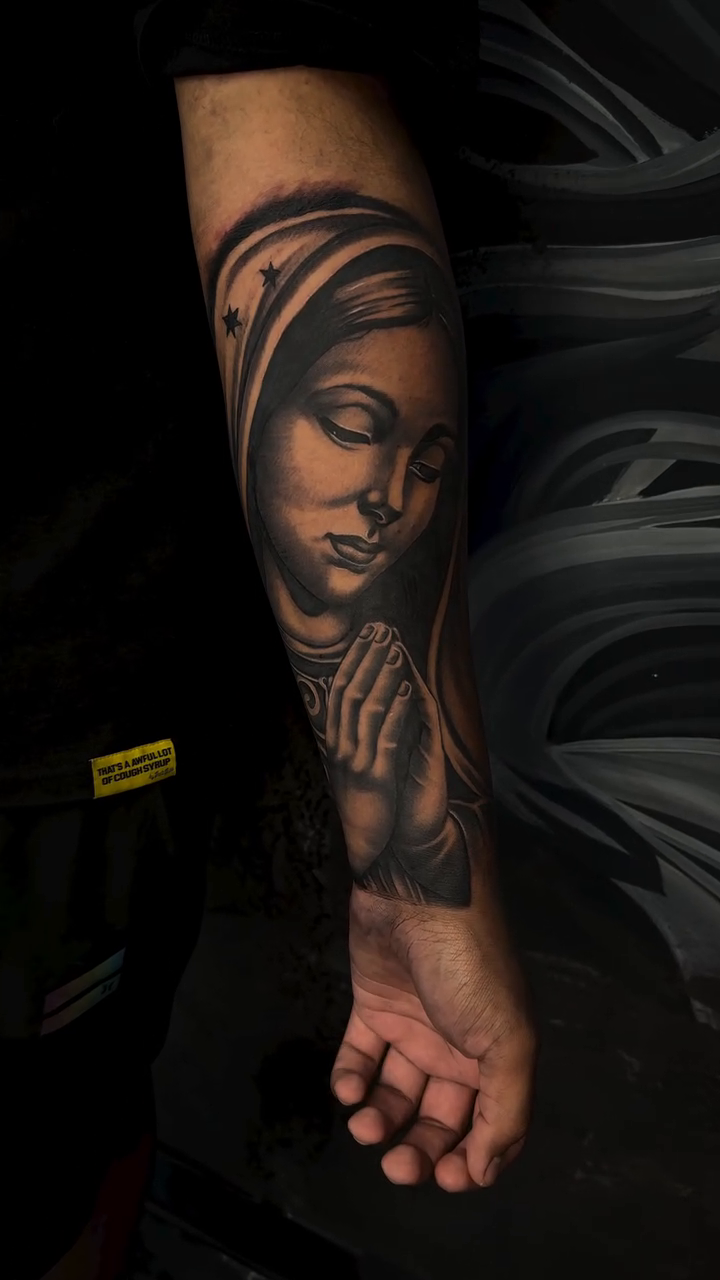 Tattoo by @ghostinkzz β realism, black_and_grey