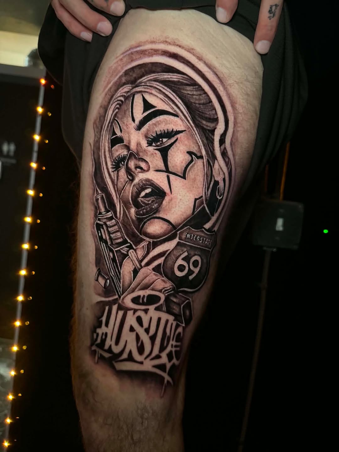 Tattoo by @amry.tattoos — chicano, black_and_grey