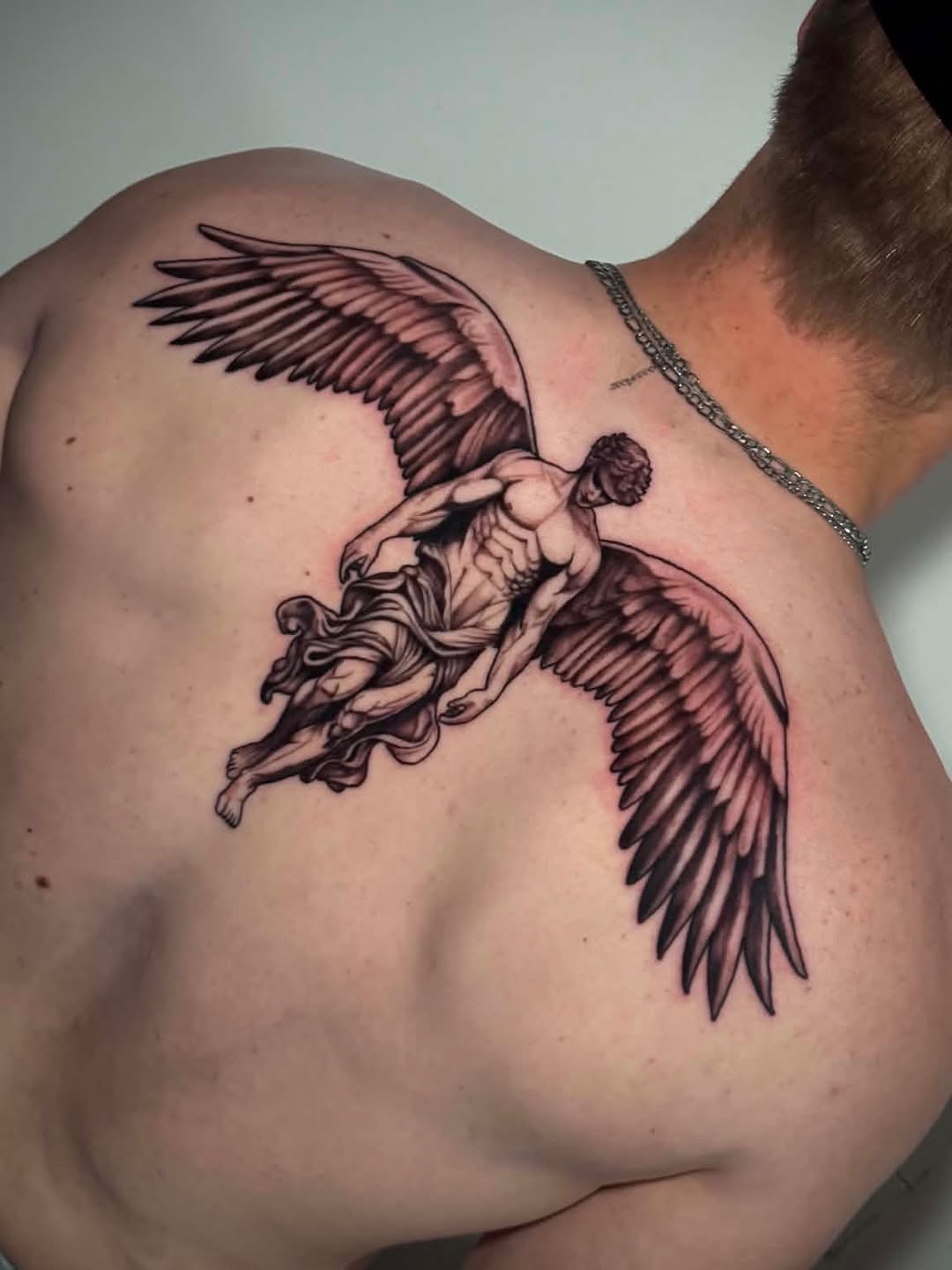 Tattoo by @amry.tattoos — realism, black_and_grey