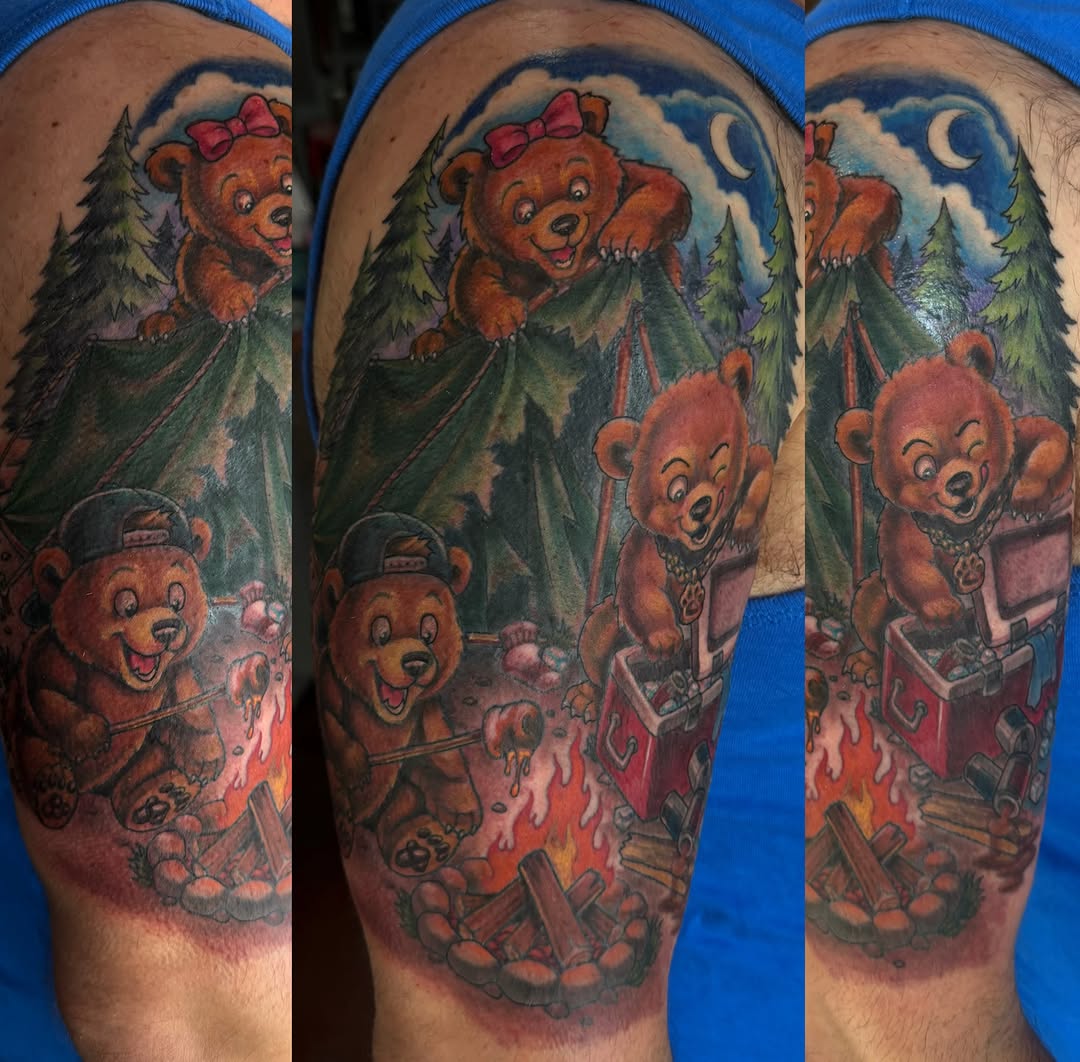 Tattoo by @coryhaberman — new_school