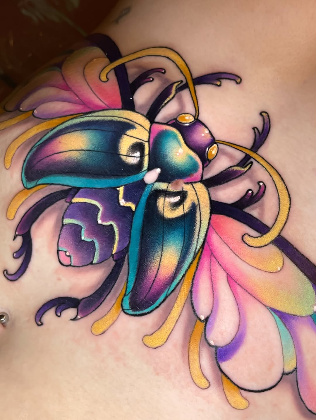 Tattoo by @corracarmine — neo_traditional, realism