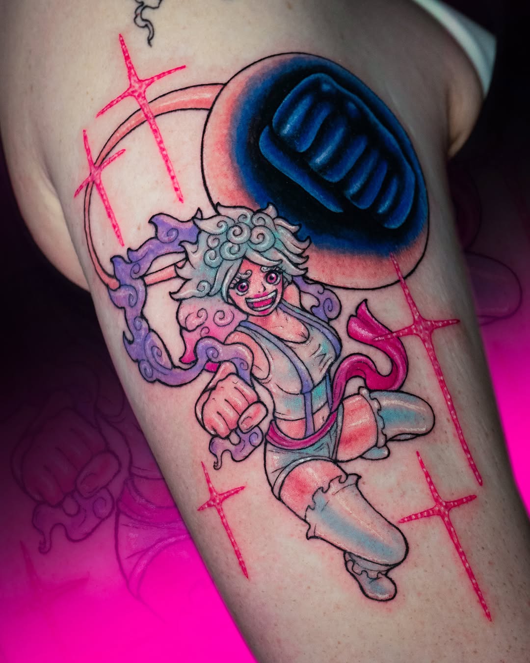 Tattoo by @xamyart — new_school, illustrative
