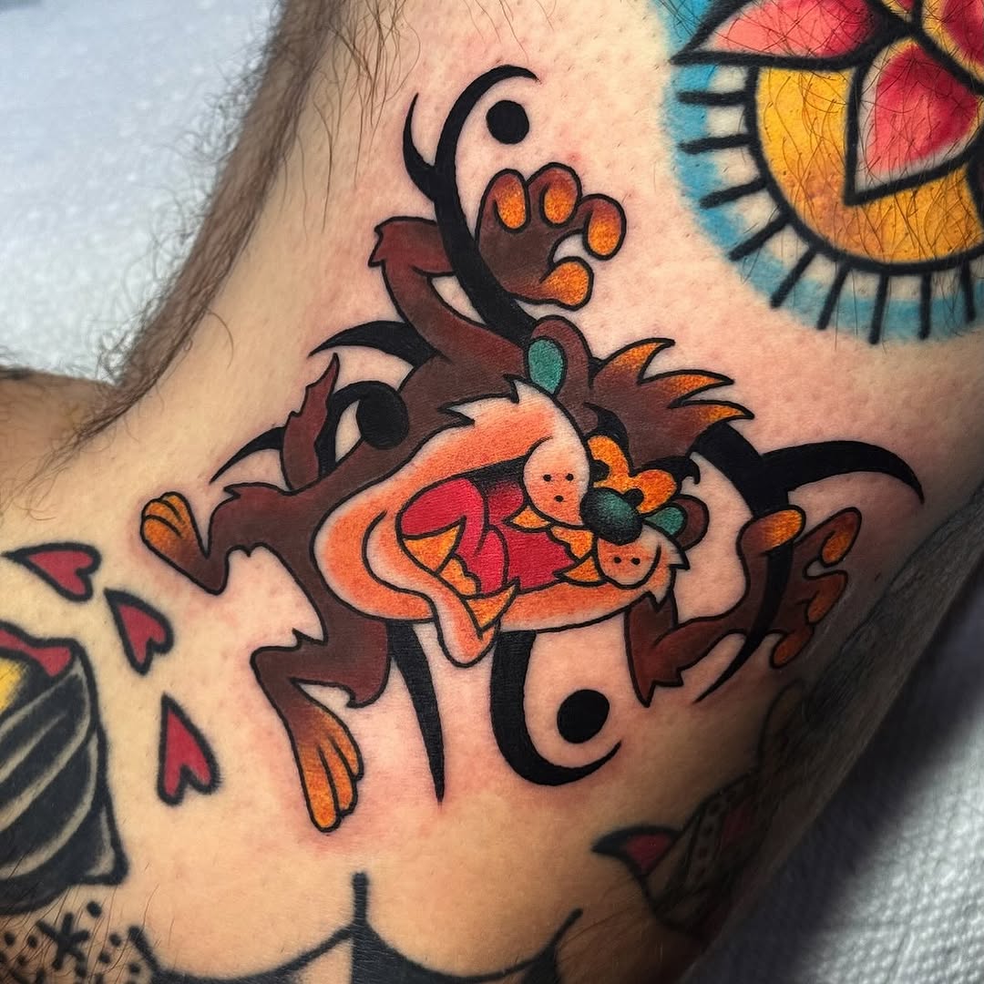Tattoo by @larrylovestattoos โ american_traditional, new_school