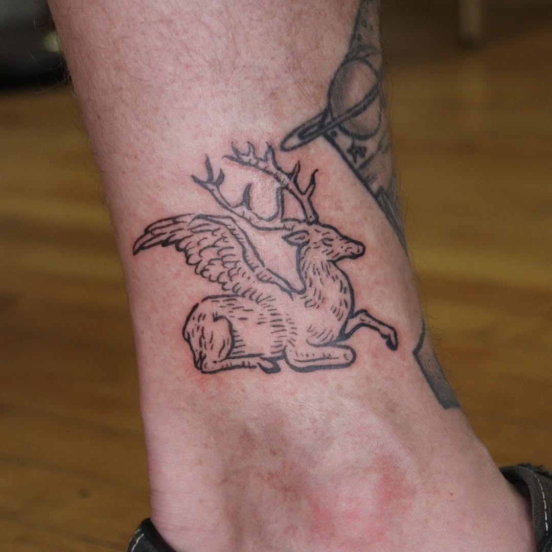 Tattoo by @lipchaktattoo — blackwork