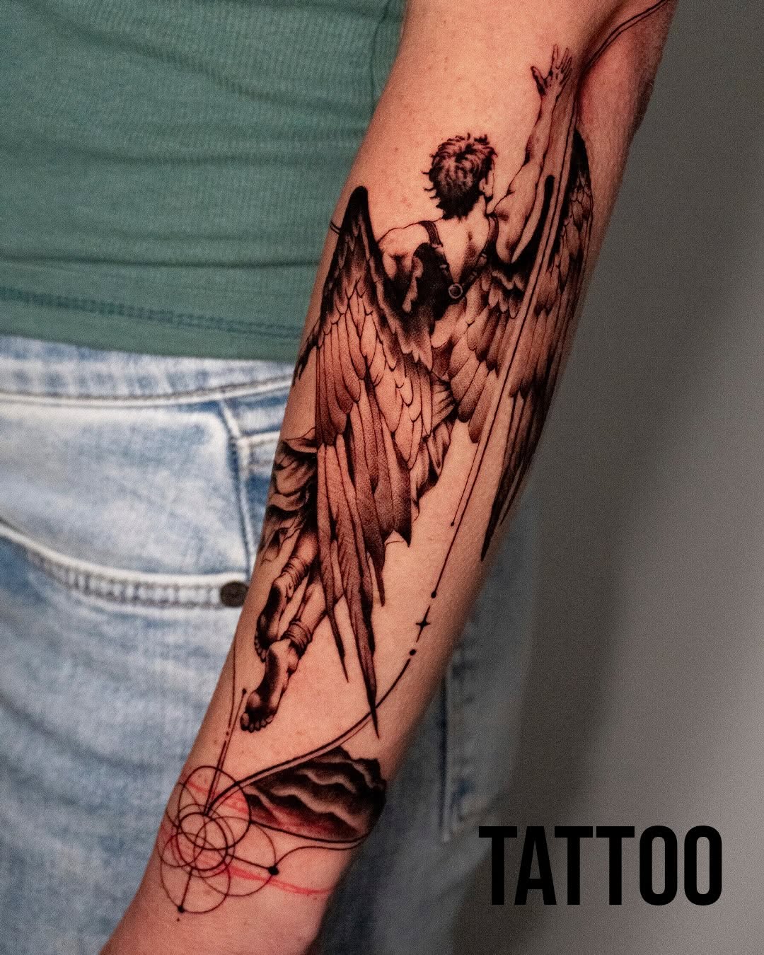 Tattoo by @moitattoo — black_and_grey, realism