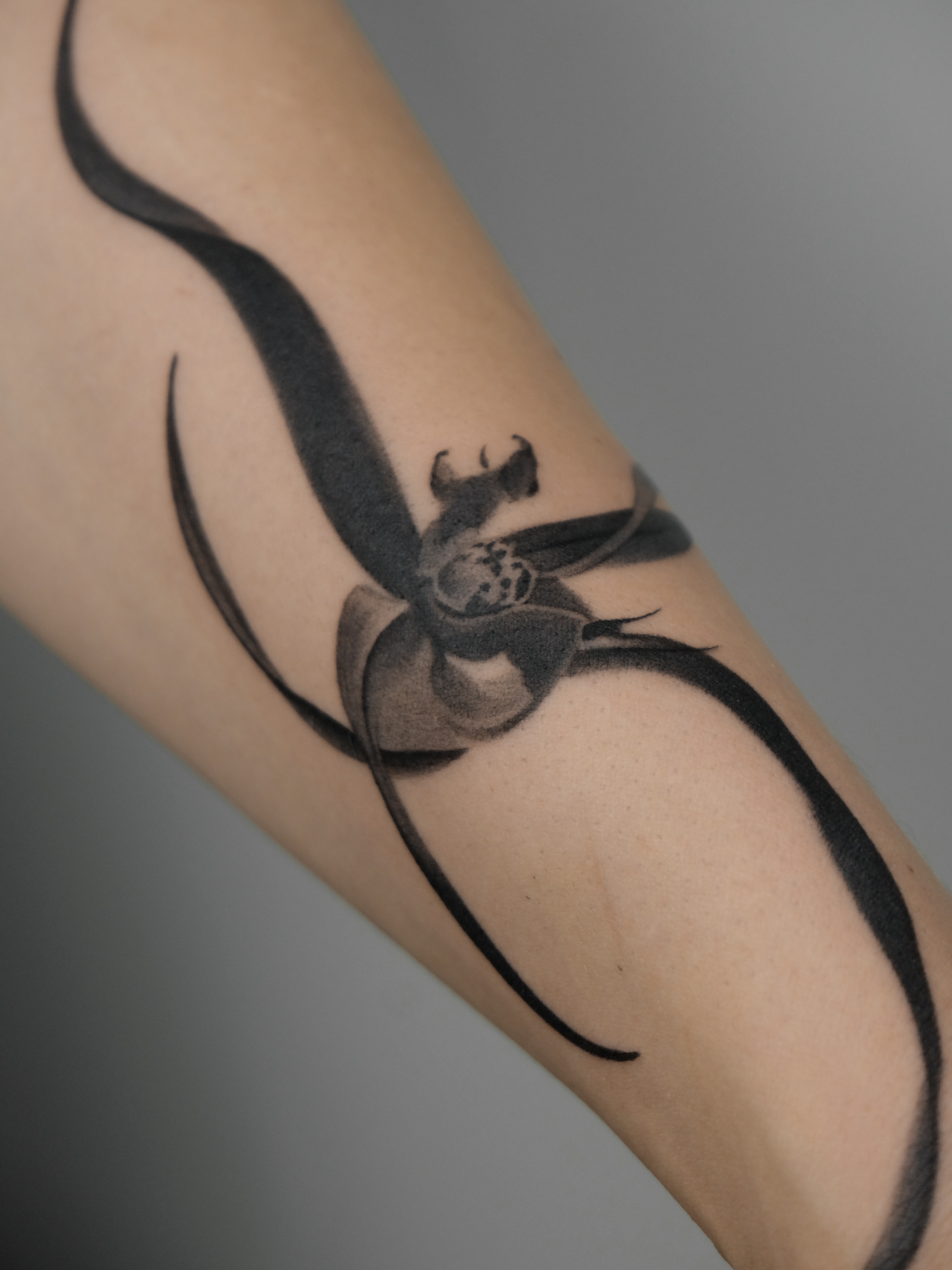 Tattoo by @cr_kr_ — black_and_grey