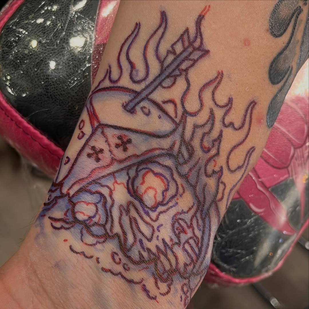 Tattoo by @slygibson — new_school