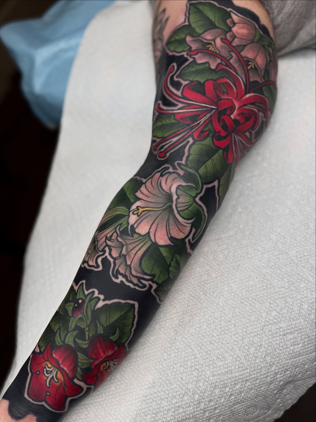 Tattoo by @tony_wayne — japanese_irezumi, blackwork