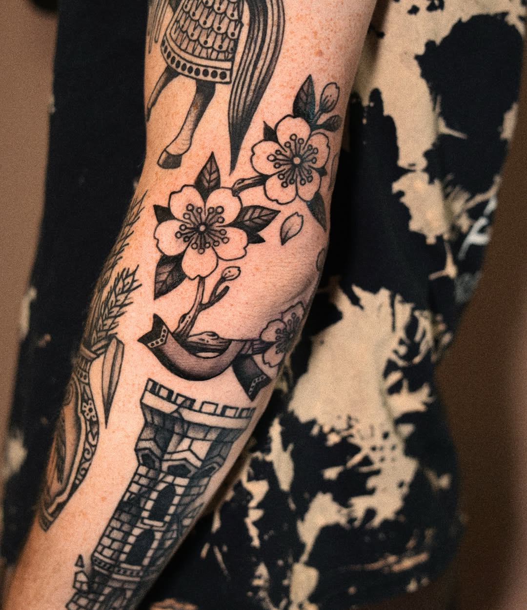 Tattoo by @dylantattoosme — american_traditional, black_and_grey