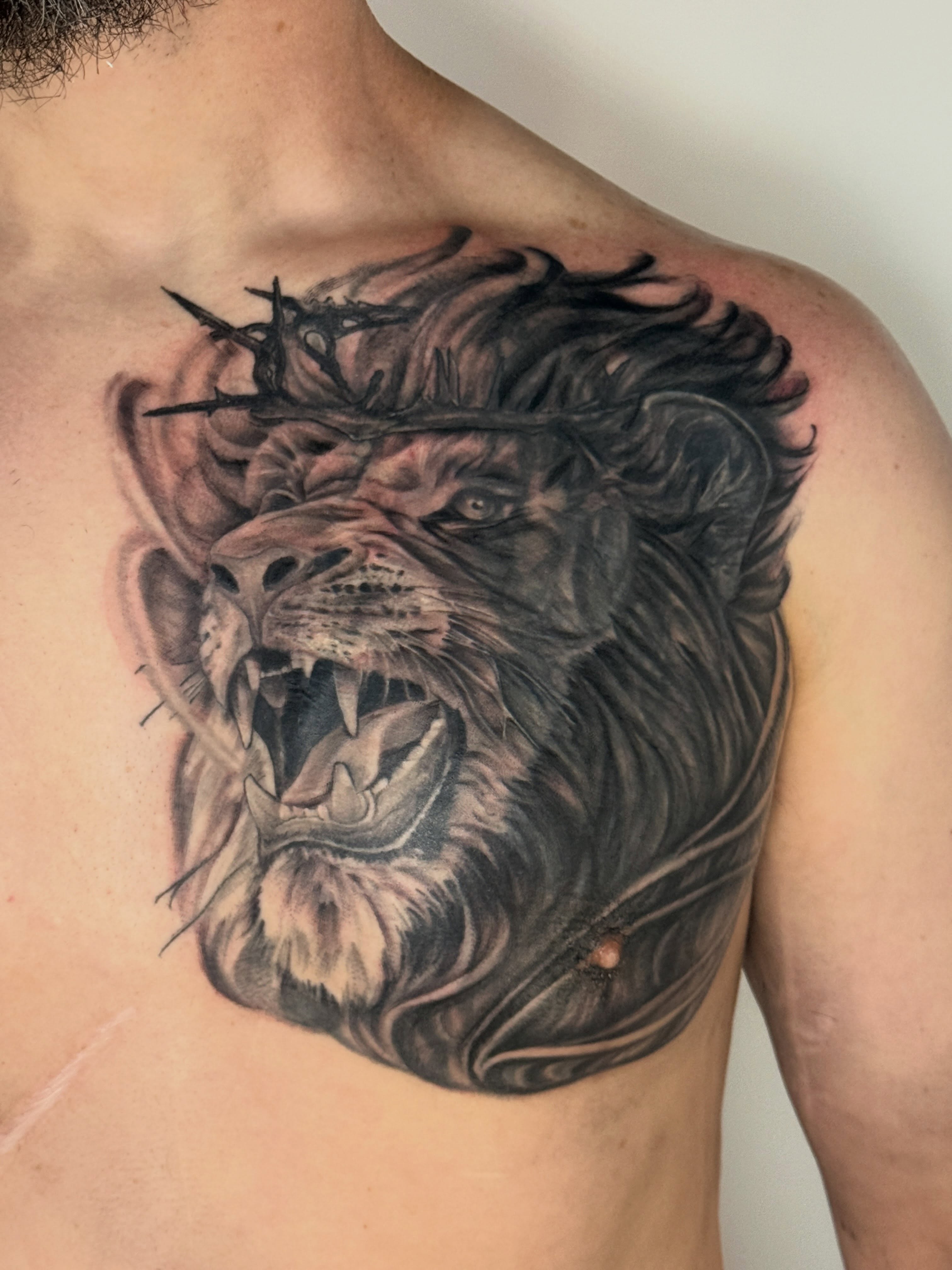 Tattoo by @bhsoceana — realism, dark_realism