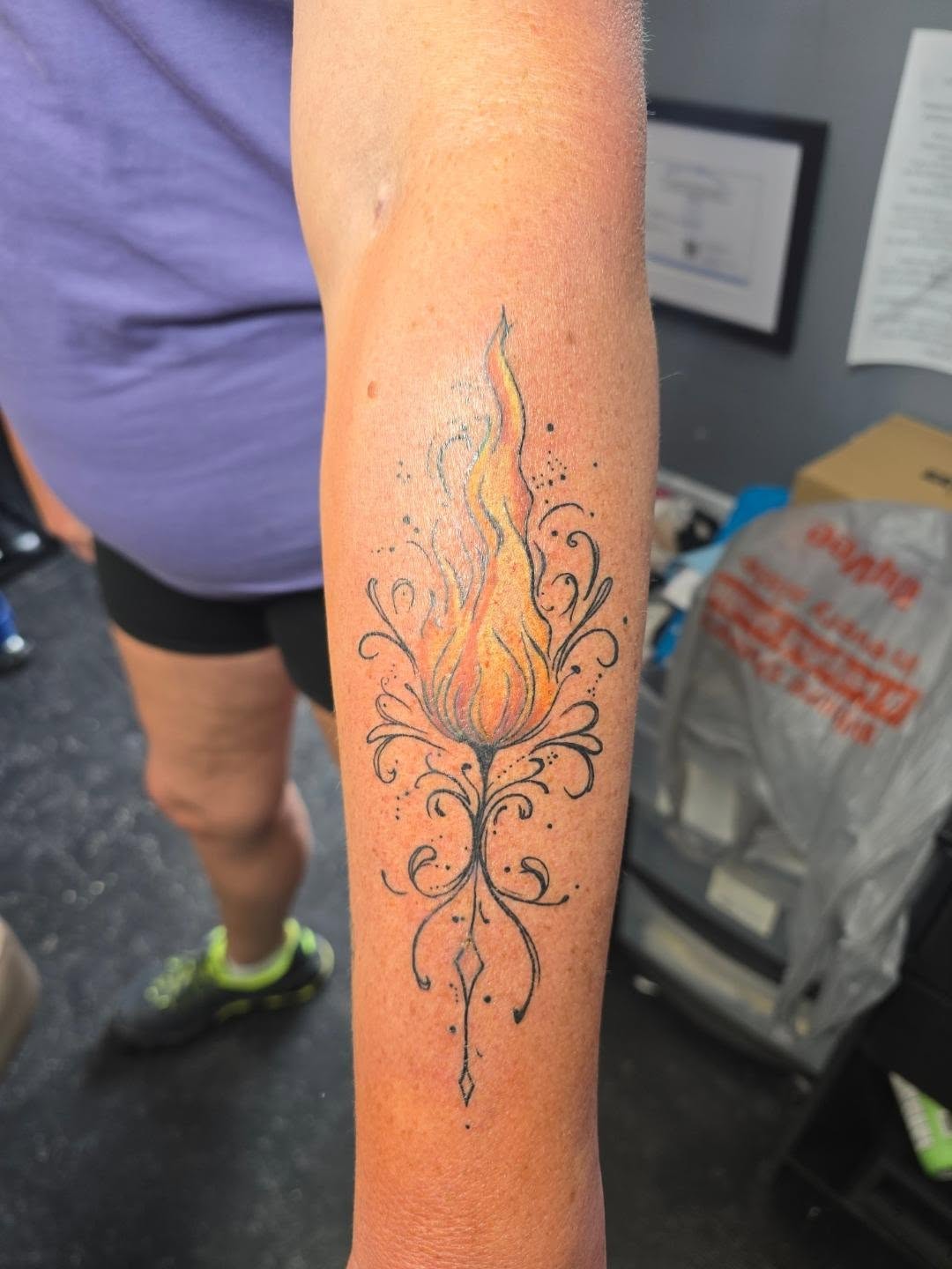 Tattoo by @madxtattoos — fine_line, ornamental