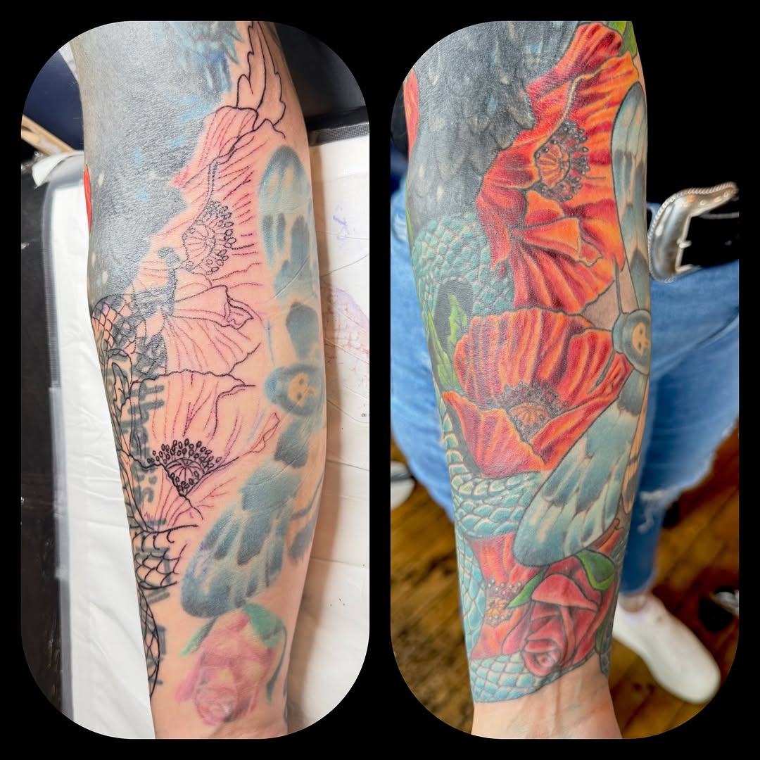 Tattoo by @patrickcornolo — realism, neo_traditional