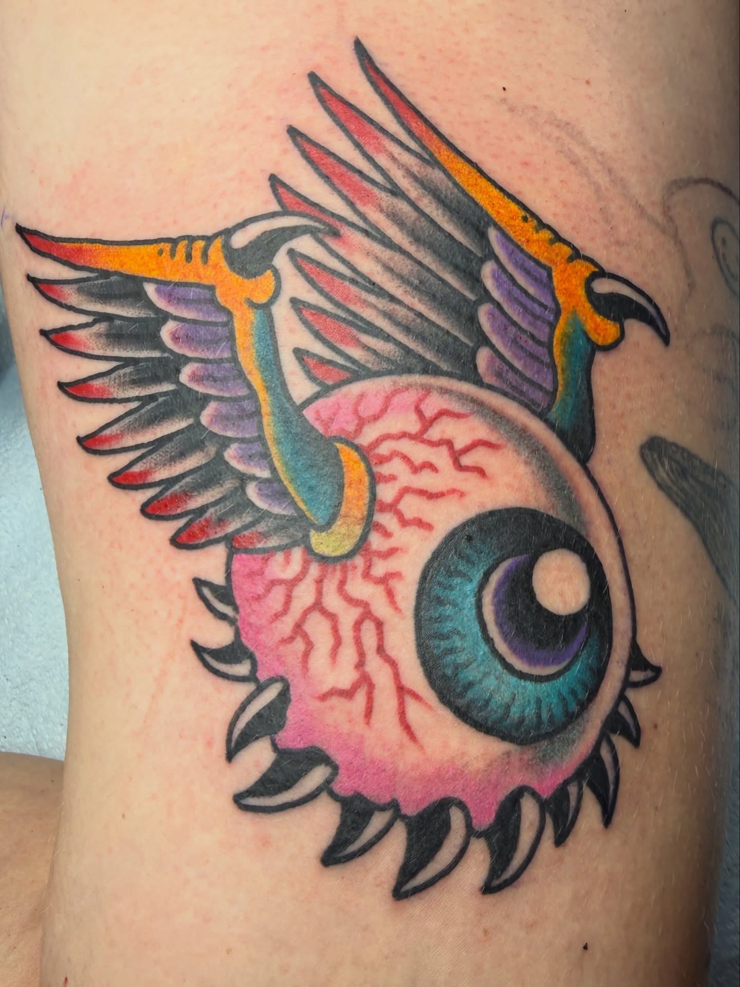 Tattoo by @annettelarulez — american_traditional, neo_traditional