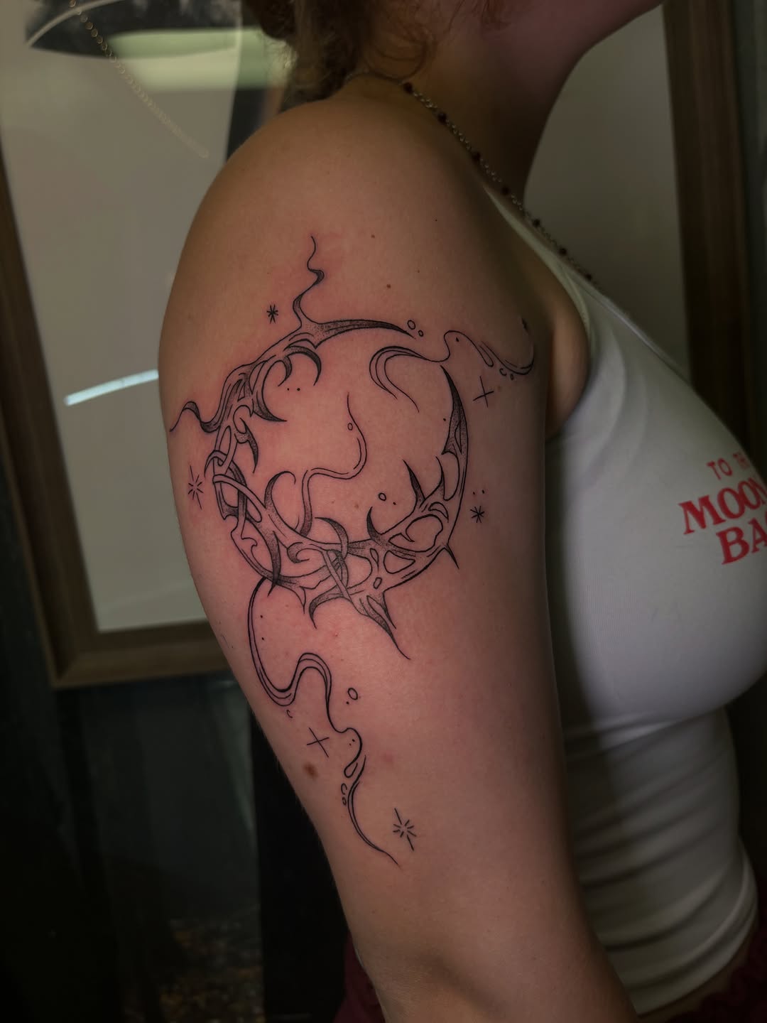 Tattoo by @alainabrooktats — fine_line, ornamental