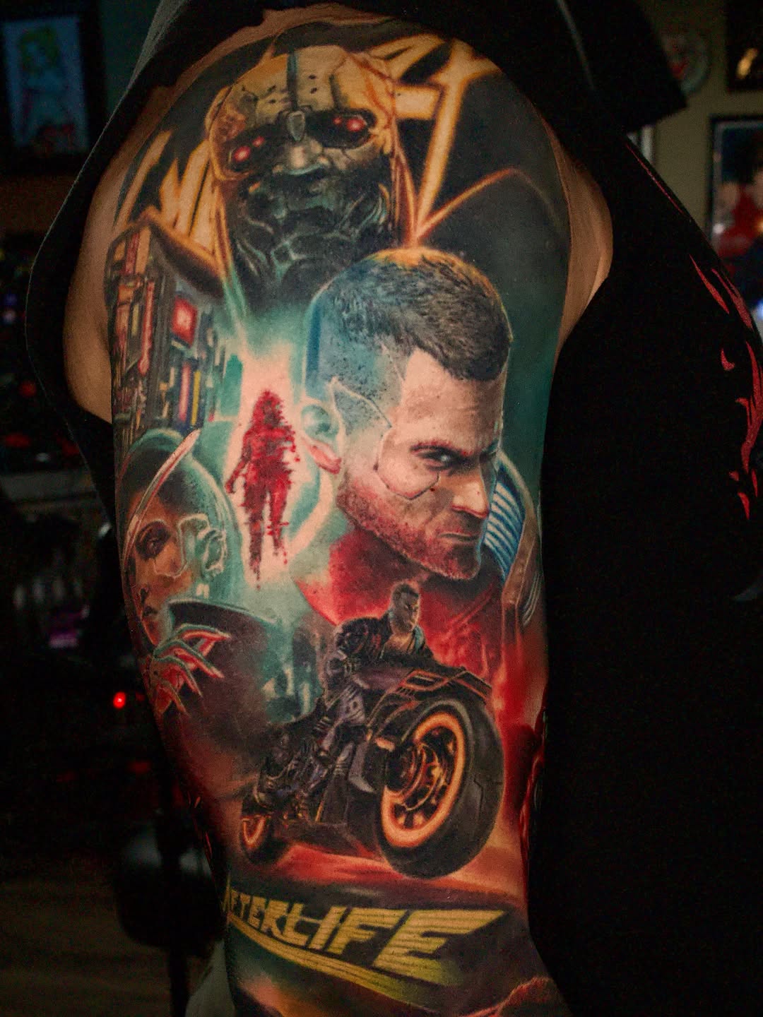 Tattoo by @ben_ochoa โ realism, trash_polka