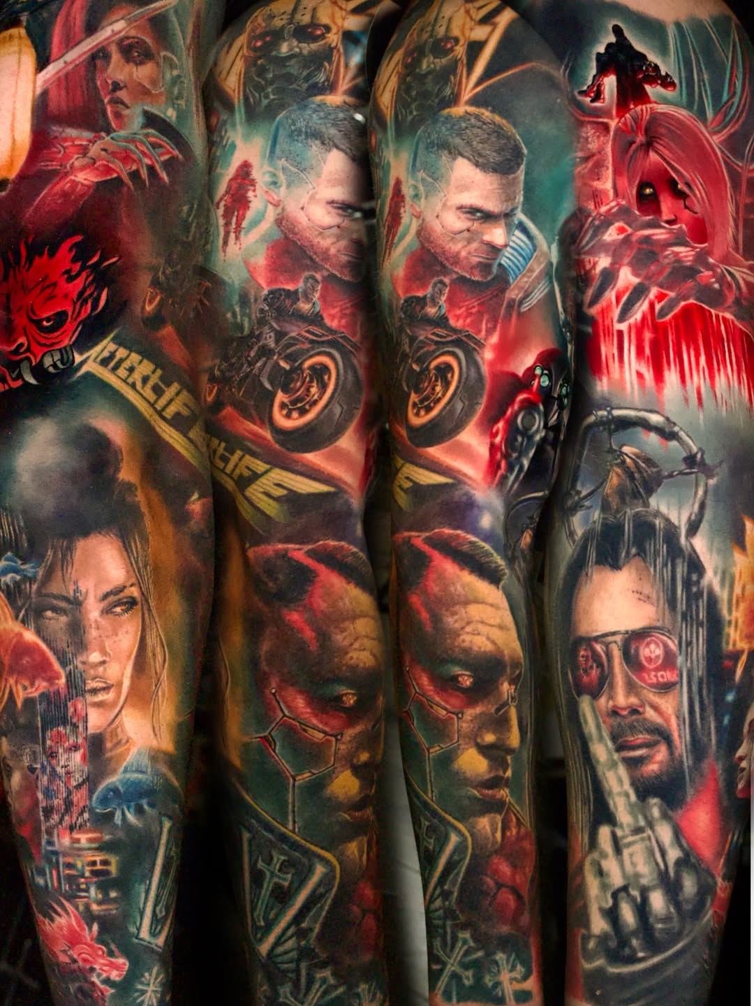 Tattoo by @ben_ochoa โ realism, trash_polka