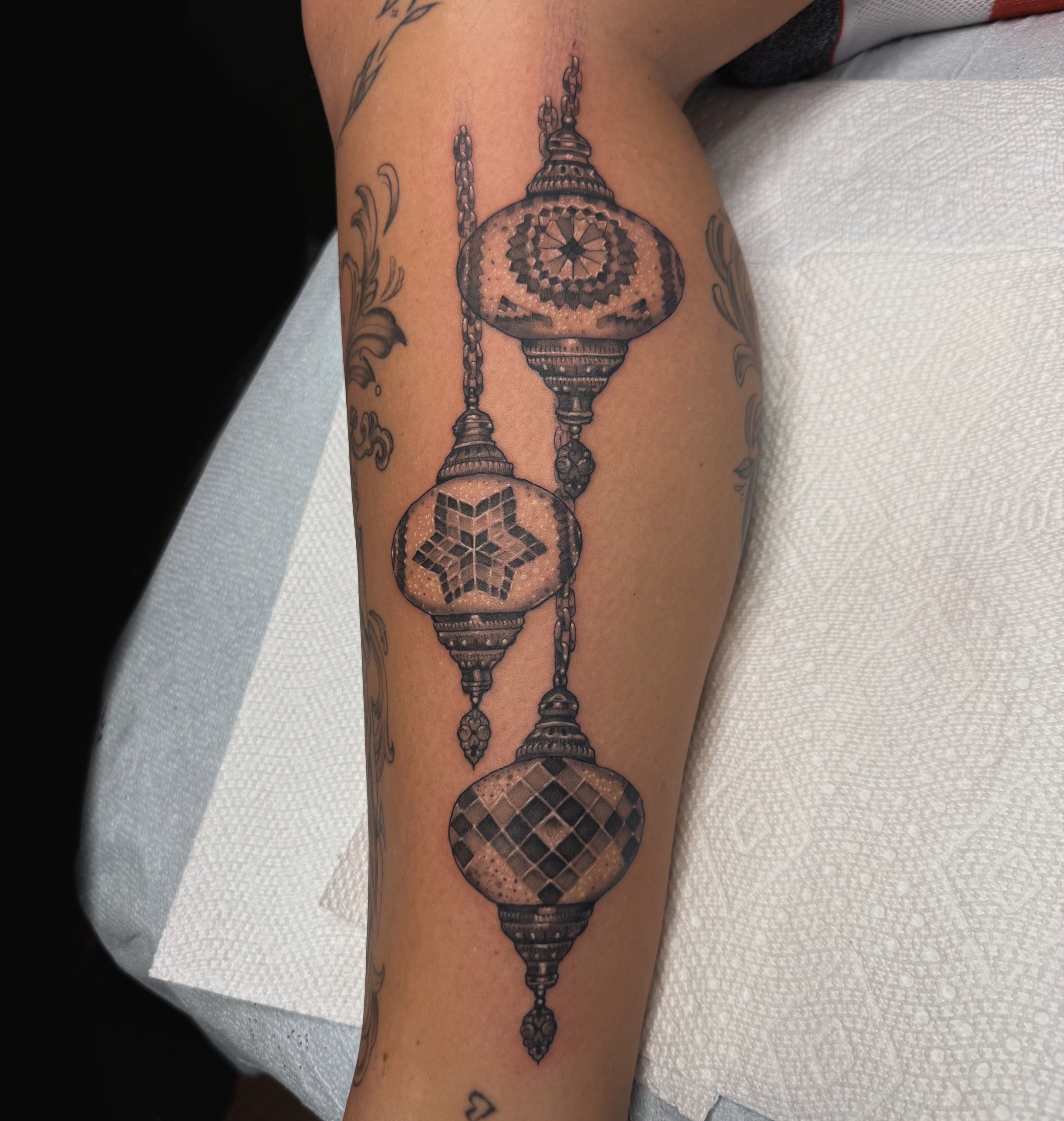 Tattoo by @some.mo.art — geometric, black_and_grey