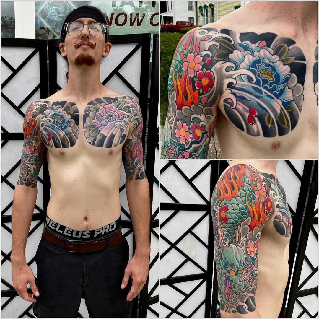 Tattoo by @pigeonxhands — japanese_irezumi