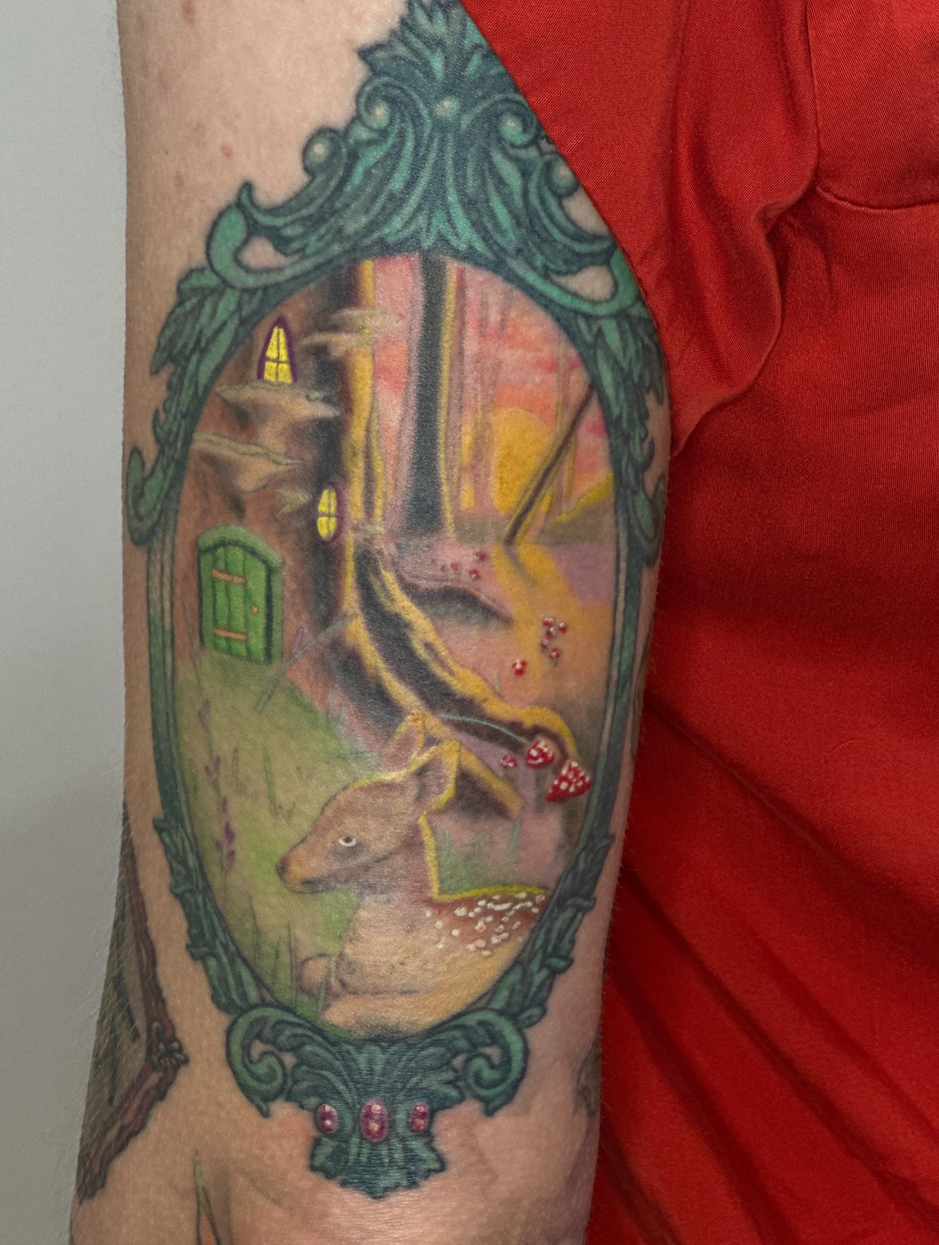 Tattoo by @michasoltattoo — illustrative, surrealism