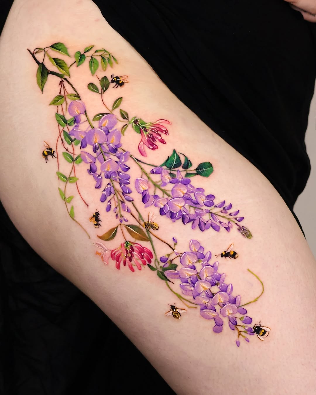 Tattoo by @tattooist_yum โ realism, watercolor