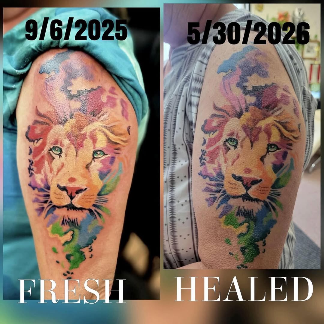 Tattoo by @tattoosbynaez — watercolor, realism