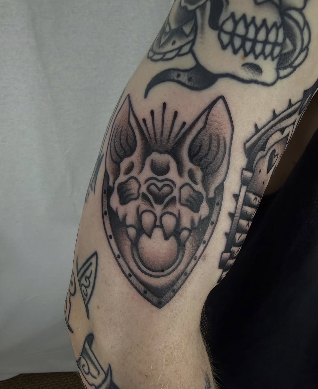 Tattoo by @hannahjean_tattoos — american_traditional, black_and_grey