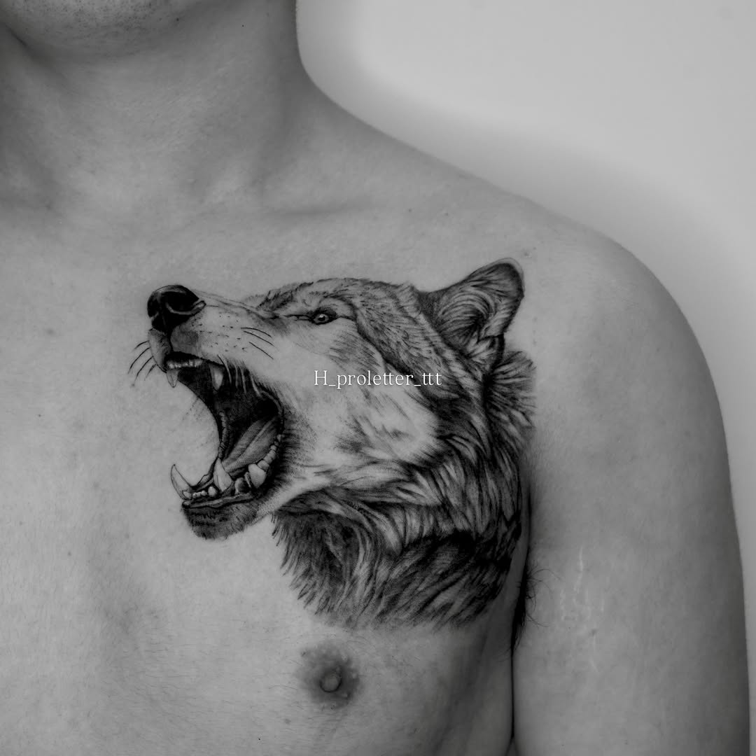 Tattoo by @h_proletter_ttt — realism