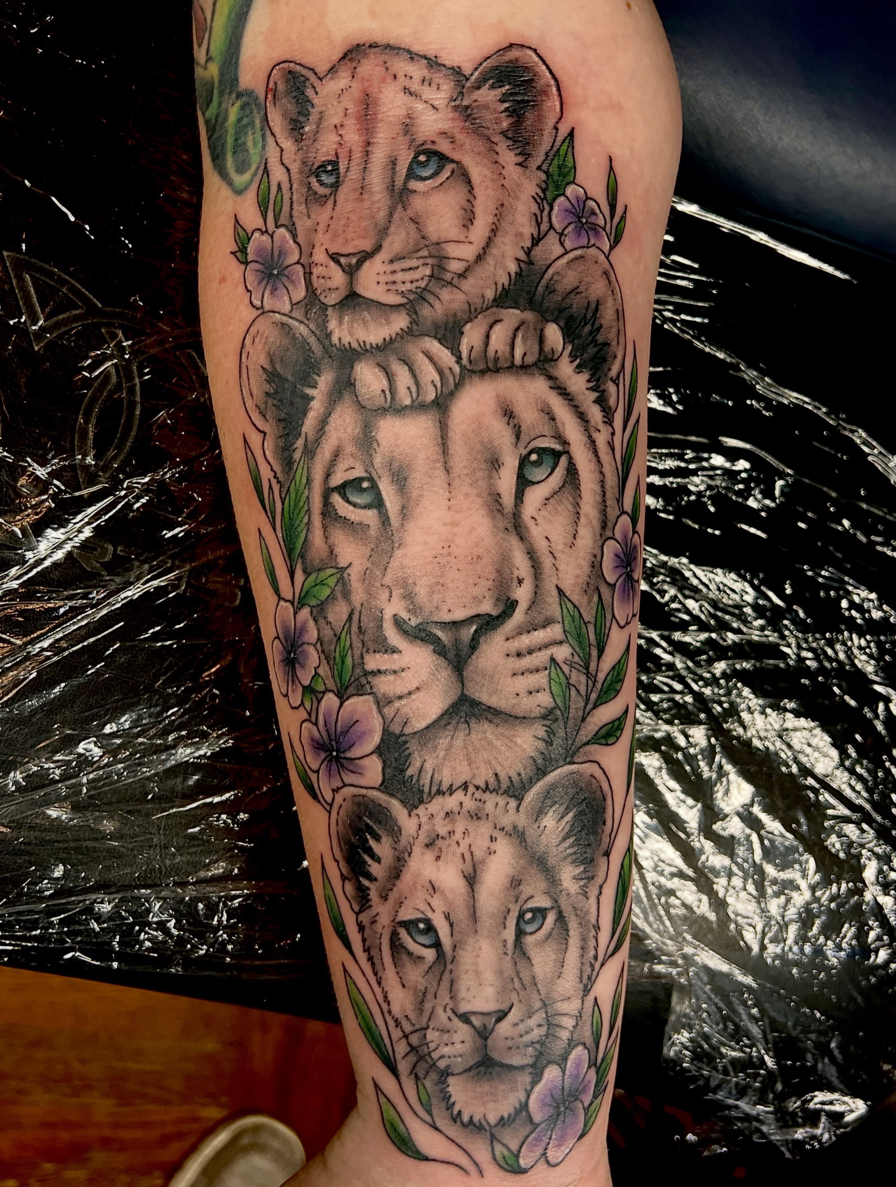 Tattoo by @jddunlaptattoos — realism, dotwork