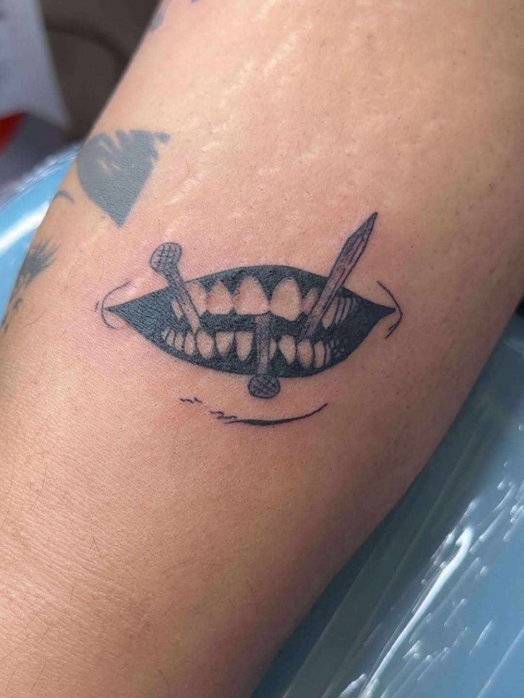 Tattoo by @nunutattoo111 — blackwork, ignorant