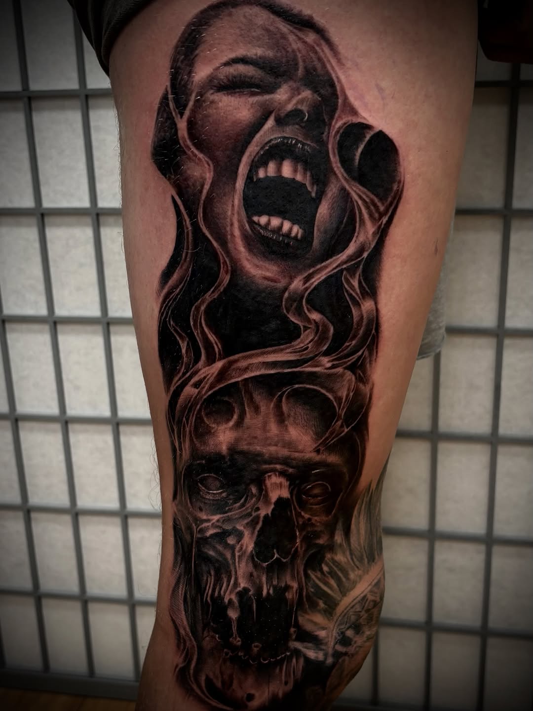 Tattoo by @eastofnoir — realism, dark_realism