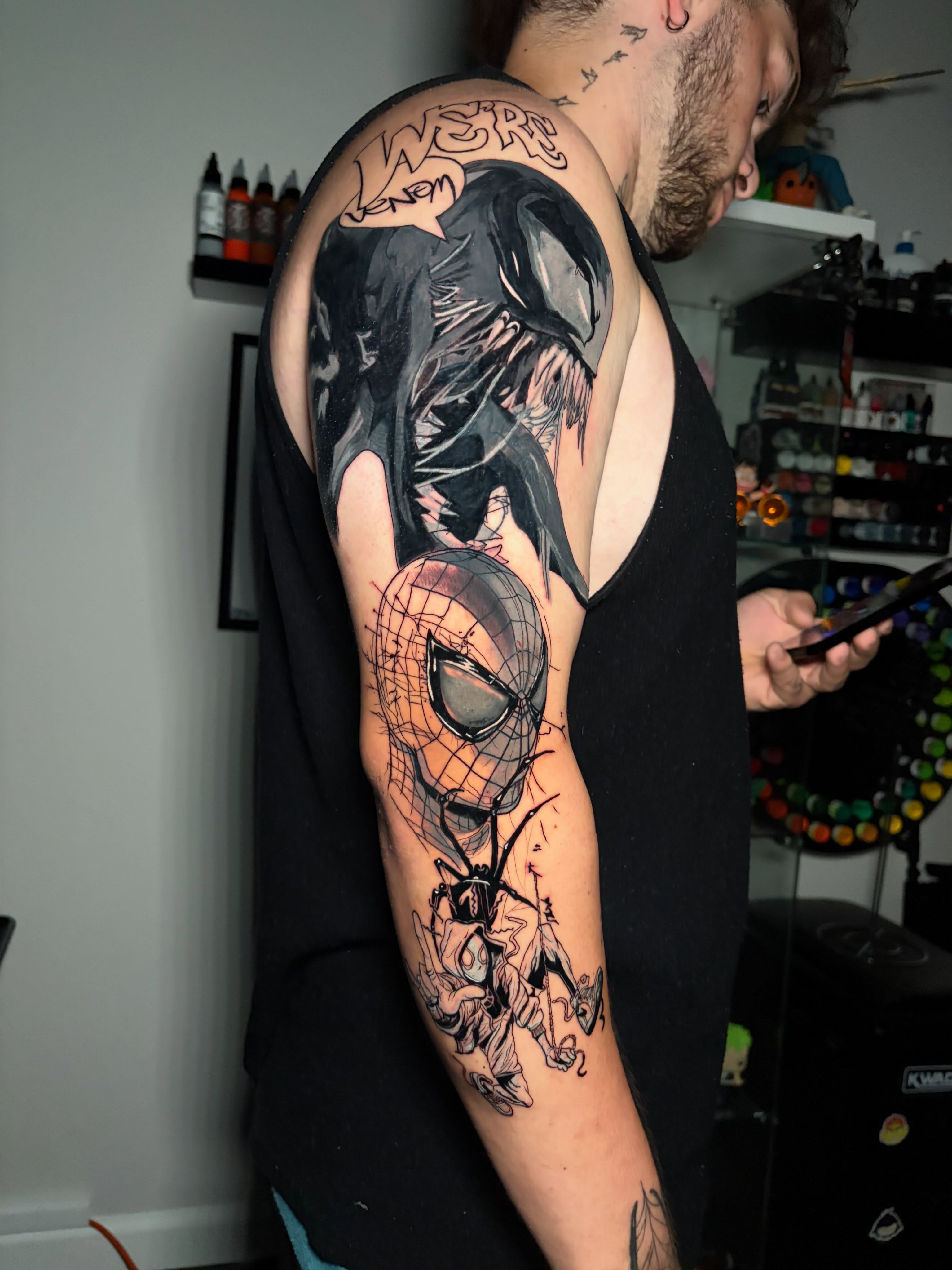 Tattoo by @dublink__ — realism, black_and_grey