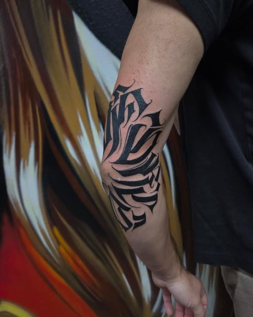 Tattoo by @diaztattoos โ lettering_script