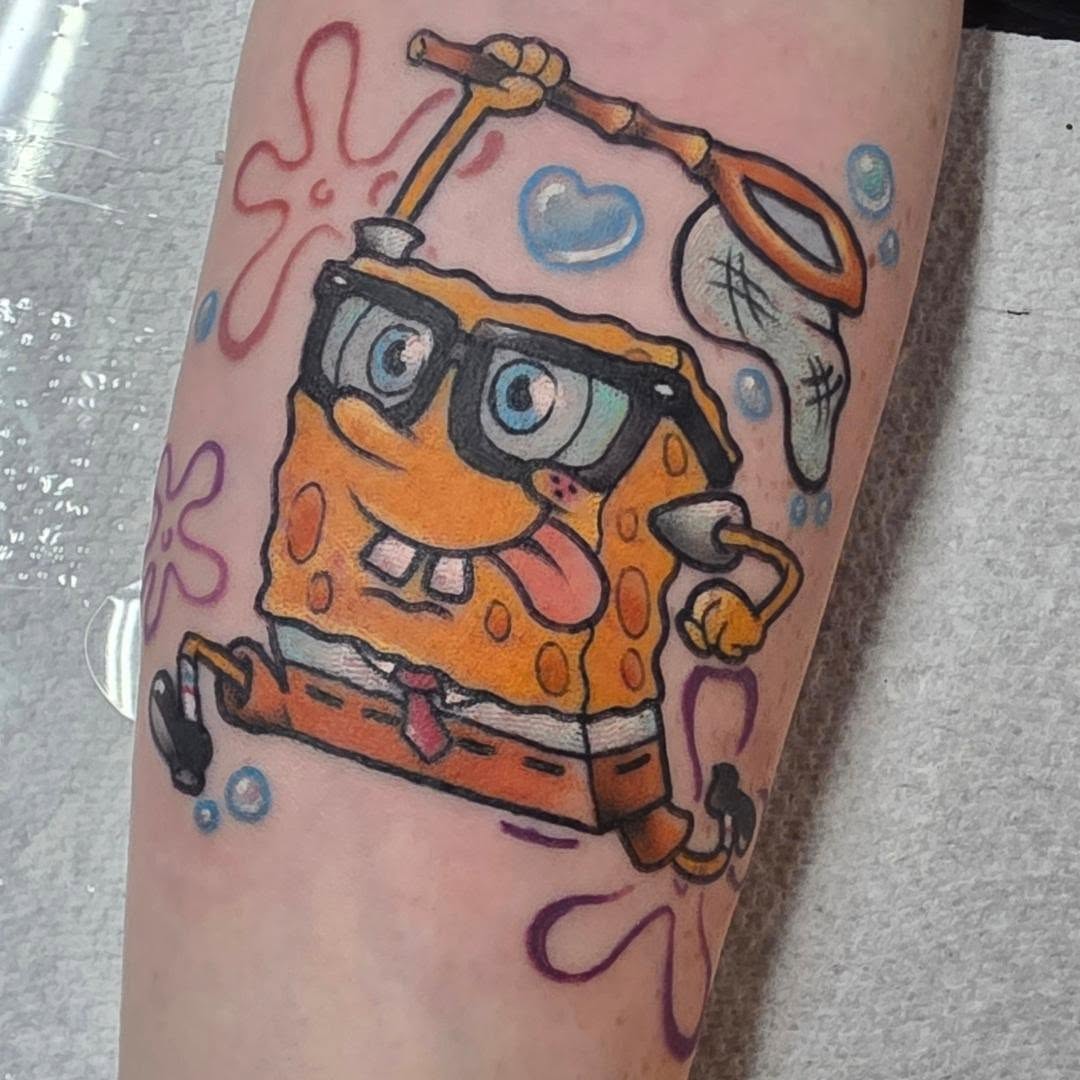 Tattoo by @moe_inkz — new_school