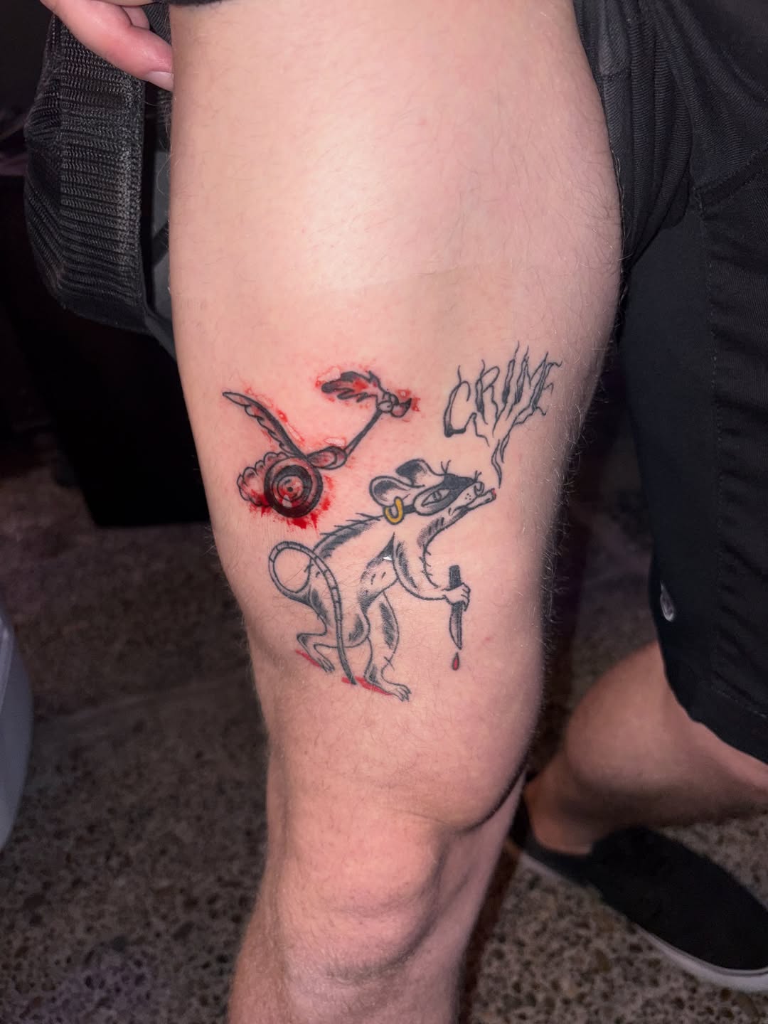 Tattoo by @deetstattoos — ignorant, lettering_script
