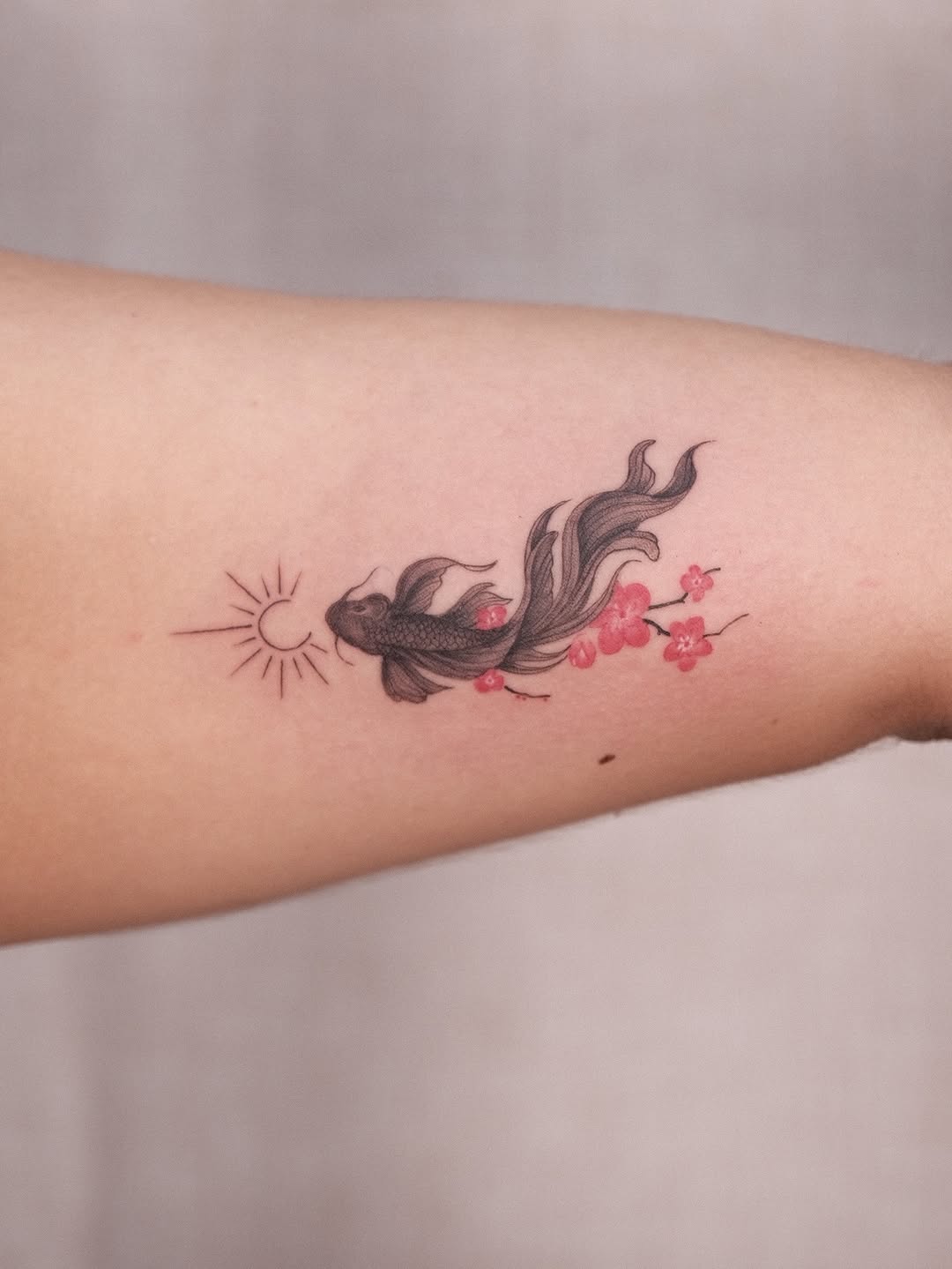 Tattoo by @houstontattooartist_goldenk — fine_line, japanese_irezumi