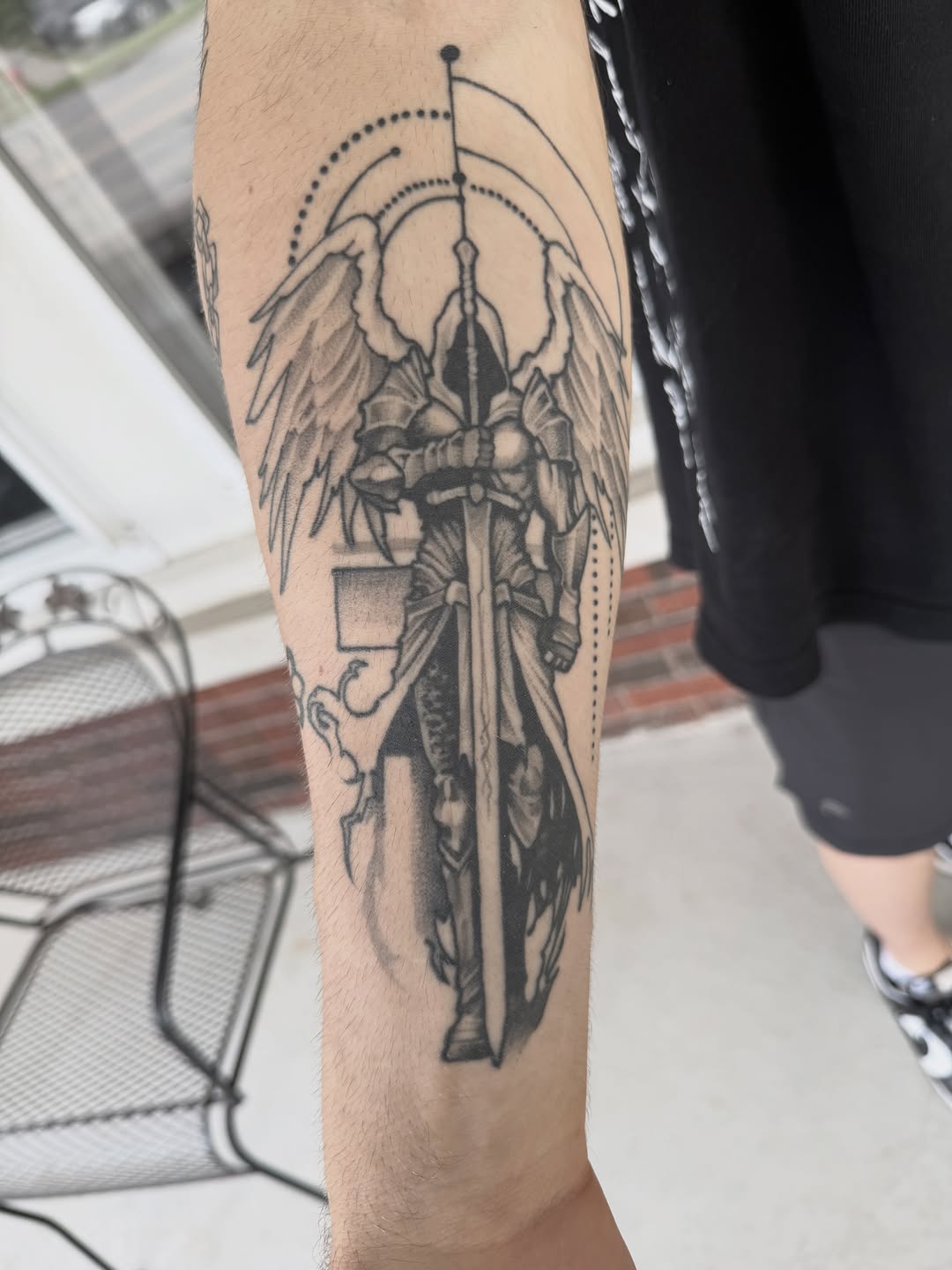 Tattoo by @jeremyutley_tattoo — black_and_grey, realism
