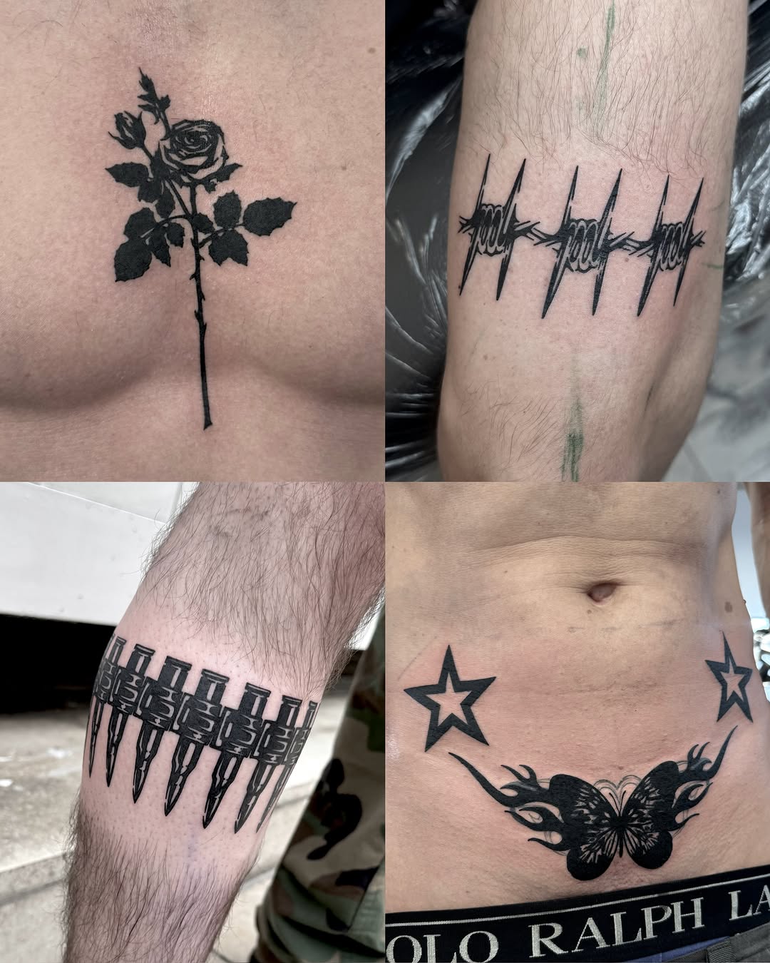 Tattoo by @roniblack_tt — blackwork