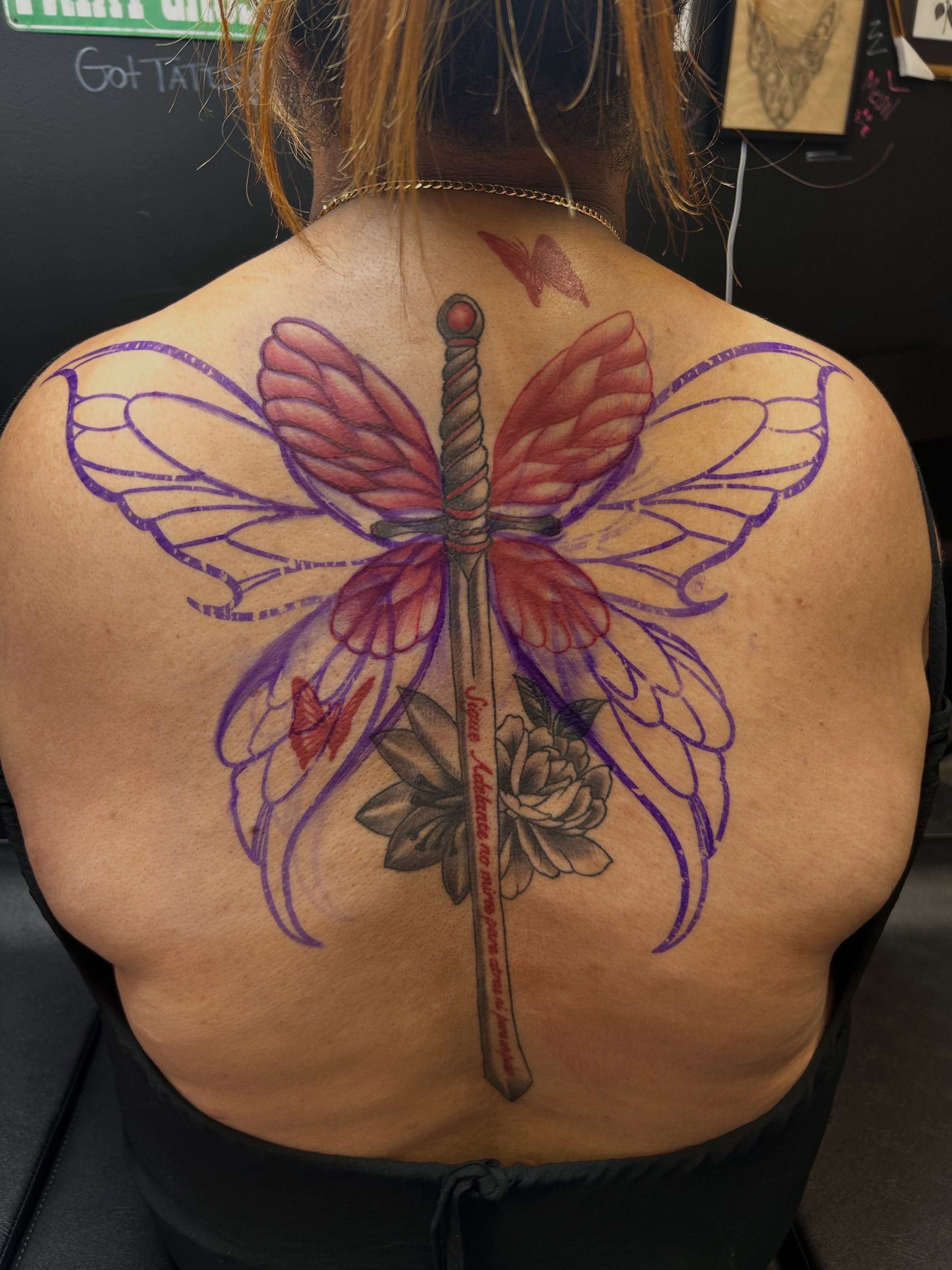 Tattoo by @mar.tattedfairy — neo_traditional, dotwork